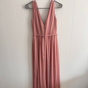 Dusty Rose Azazie Bridesmaid Dress